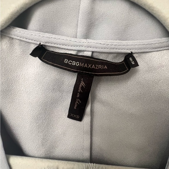 BCBG Pale Blue Blouse XXS - Picture 2 of 3